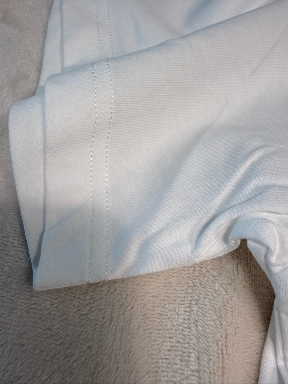 Dior White Crewneck T-Shirt with Multicolor Embroidered Motif - Picture 8 of 8